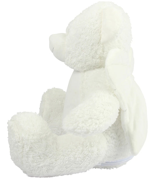 Mumbles Super Cute Zippie Angel Soft Plush Contrast Eyes and Nose Fabric Wings 42cm MM561