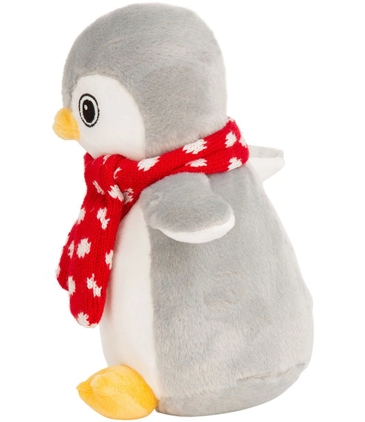 Mumbles Zippie Penguin Soft Plush Contrast Beak and Feet Sewn Eyes 32cm MM566