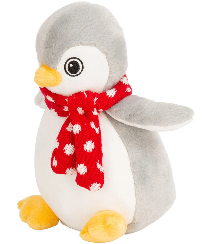 Mumbles Zippie Penguin Soft Plush Contrast Beak and Feet Sewn Eyes 32cm MM566