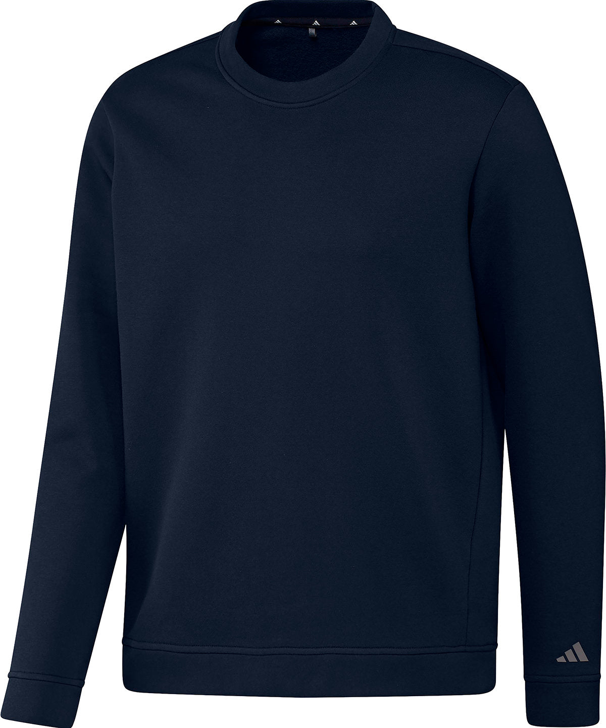 Adidas Crew Neck Comfortable Sweatshirt On Sleeve Logo 2 Colours S - 2XL AD053