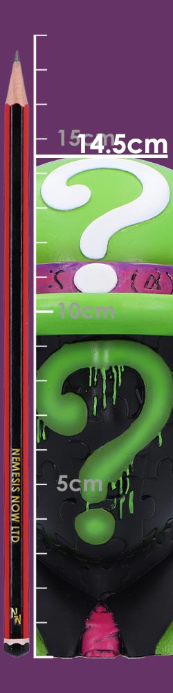 DC Batman Riddler Hat Box in green DC Riddler Box 14.5cm