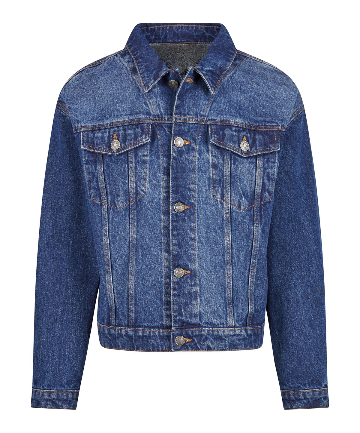 Tangerine Dream UK Heavy Ounce Boxy Denim Jean Jacket in 3 Colours S - 5XL TDBY312 (R)