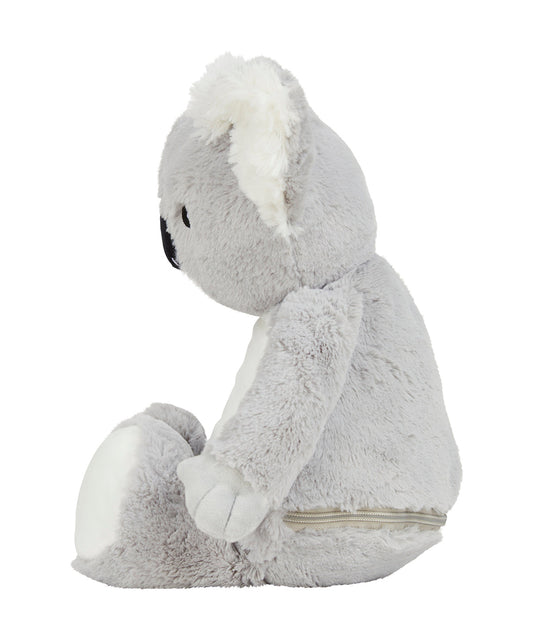Mumbles Zippie Koala Bear Contrast Fluffy Inner Ears, Nose and Feet 43cm MM574