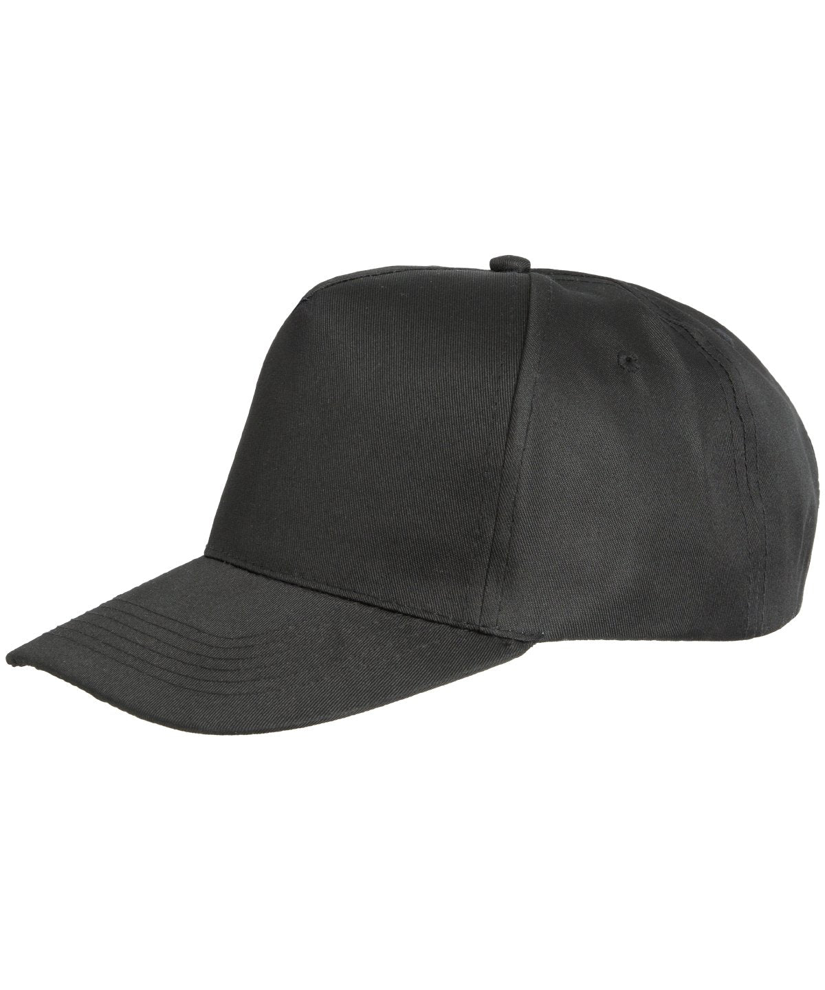 Result Headwear Houston 5-panel cap Various Qty's Light Black RC80X (R)