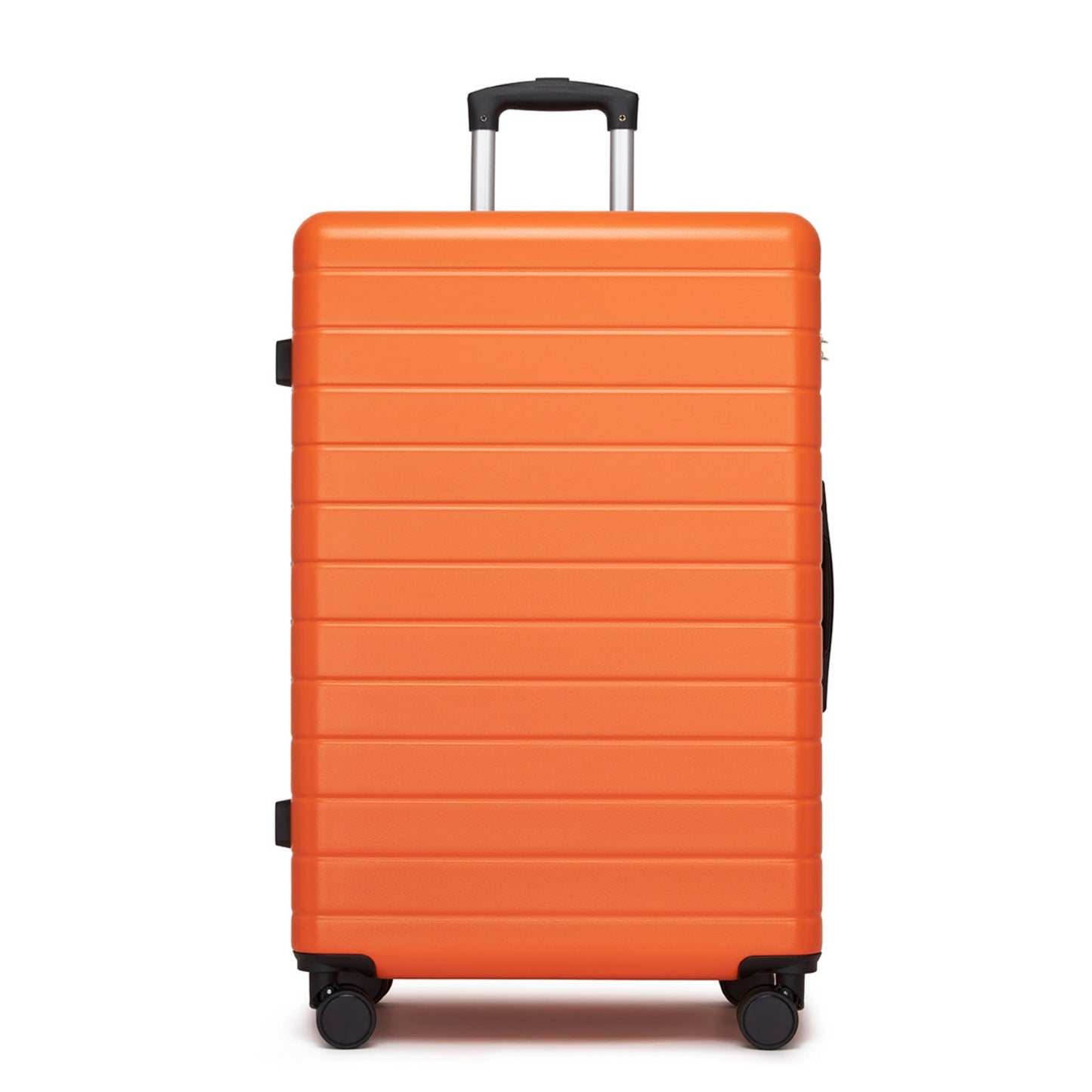28 Inch Large Checked Luggage, Premium ABS Hard Shell Suitcase with 360 Silent Wheels & Secure Combination Lock KSN2691