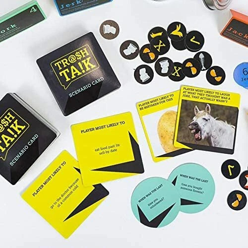 Professor Puzzle Trash Talk Party Game Who Is The Trashiest of Your Friends