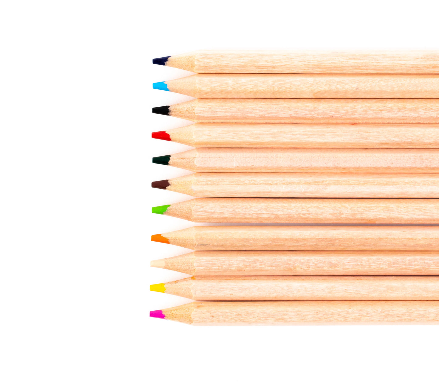 Natural Colouring Pencils Soft Leads 12 Pack 12 Assorted Colours By Classmates
