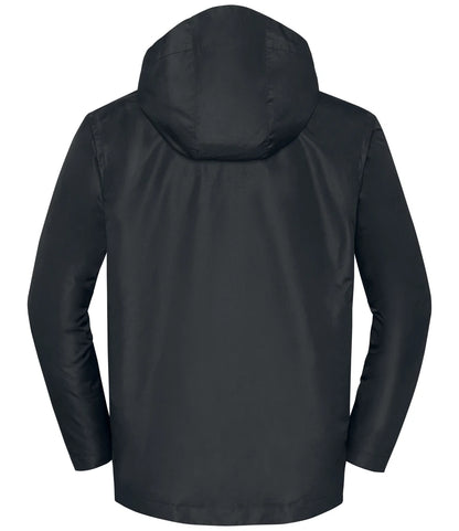 Russell Athletic Essential Weather Shell Jacket Waterproof Two side pockets 3 Colours S-3XL 416M (BA)