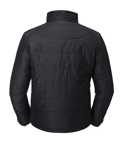 Russell Athletic Cross Padded Jacket thermal insulating jacket With Multiple Pockets