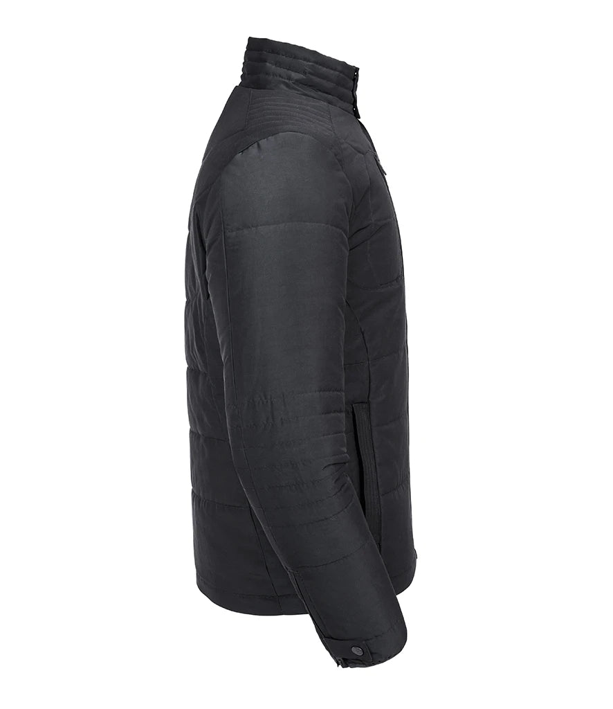 Russell Athletic Cross Padded Jacket thermal insulating jacket With Multiple Pockets