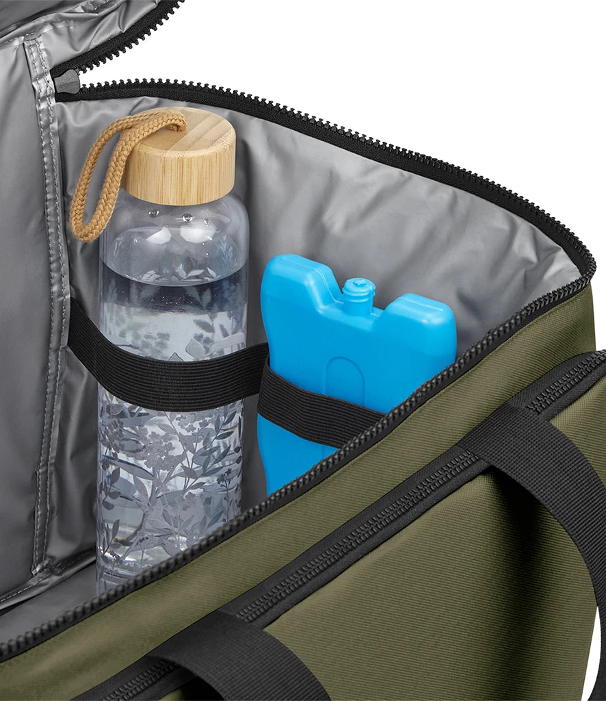 Bagbase Recycled Large Cooler Shoulder Bag With Ice Block Compartment 25L BG290