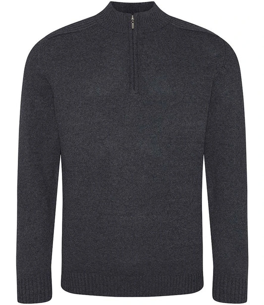 Tangerine Dream UK Ecologie Unisex Wakhan Zip Neck Sustainable Sweater TDEA061