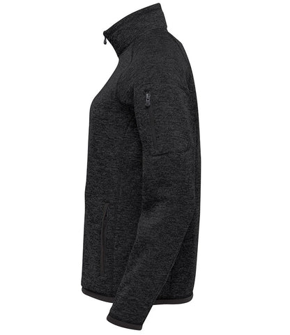 Stormtech Ladies Avalante Full Zip Knitted Fleece Jacket Sweater knit Fleece with Brushed Inner 3 Colours S-3XL FHZ1W (P)