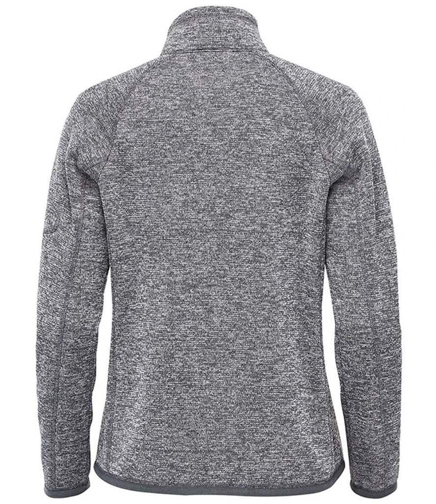 Stormtech Ladies Avalante Full Zip Knitted Fleece Jacket Sweater knit Fleece with Brushed Inner 3 Colours S-3XL FHZ1W (P)