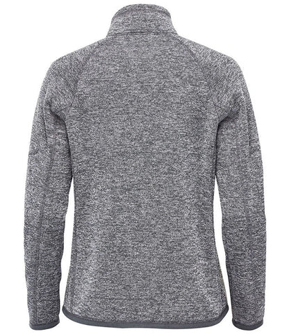Stormtech Ladies Avalante Full Zip Knitted Fleece Jacket Sweater knit Fleece with Brushed Inner 3 Colours S-3XL FHZ1W (P)