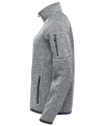 Stormtech Ladies Avalante Full Zip Knitted Fleece Jacket Sweater knit Fleece with Brushed Inner 3 Colours S-3XL FHZ1W (P)