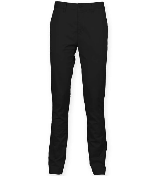 Tangerine Dream UK Stretch Chino Trousers Stretch fabric for ease of movement 3 Colours 28 - 40 TDFR621