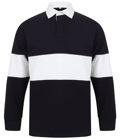Tangerine Dream UK Panelled Rugby Shirt Traditional white Woven Collar and Inner Placket 3 Colours S - 2XL TDFR007