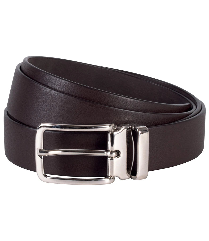 K-UP Classic Leather Belt 125cm Detachable Buckle 30mm Thick Italian Leather