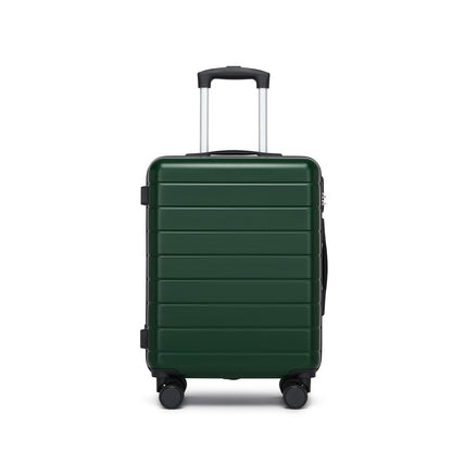 20 Inch Carry-On Luggage, Lightweight ABS Hard Shell Suitcase with 360 Silent Wheels, Combination Lock & Organised Interior KSN2691