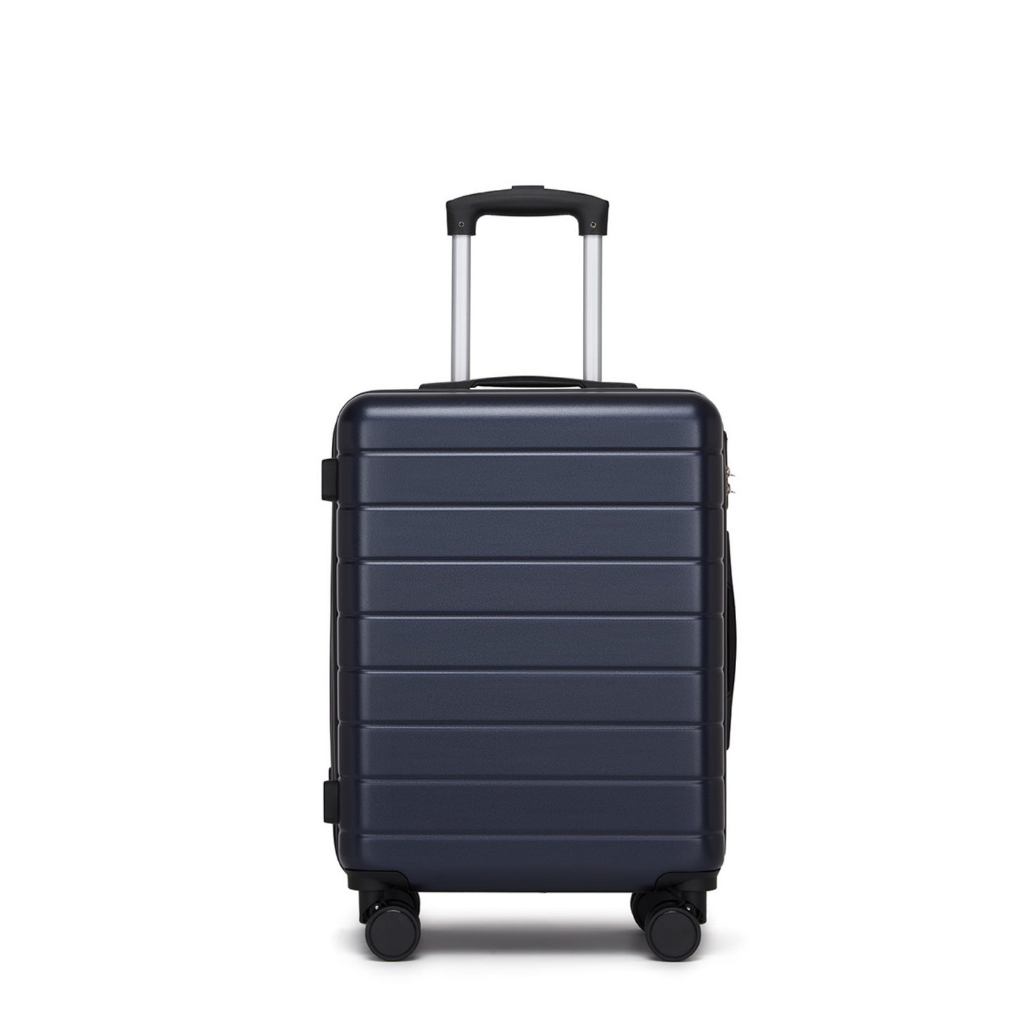 20 Inch Carry-On Luggage, Lightweight ABS Hard Shell Suitcase with 360 Silent Wheels, Combination Lock & Organised Interior KSN2691