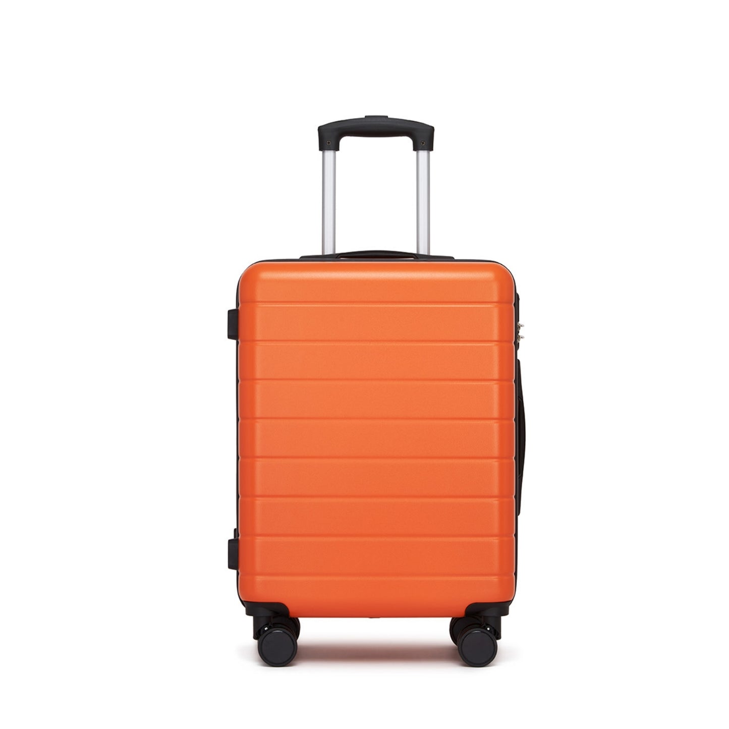 20 Inch Carry-On Luggage, Lightweight ABS Hard Shell Suitcase with 360 Silent Wheels, Combination Lock & Organised Interior KSN2691