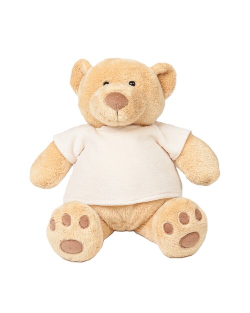 Mumbles Soft Toys Light Brown Honey Bear With a Velour T-shirt MM021