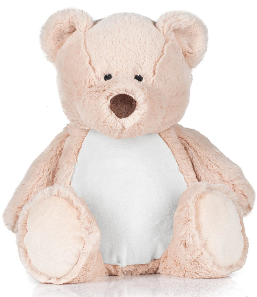 Mumbles Zippie Teddy Bear Mid Brown 45cm MM051