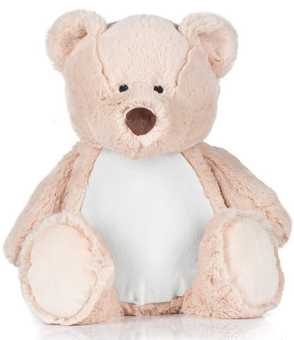Mumbles Zippie Teddy Bear Mid Brown 45cm MM051