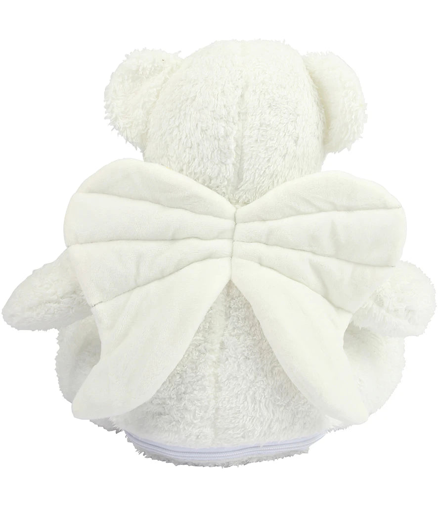 Mumbles Super Cute Zippie Angel Soft Plush Contrast Eyes and Nose Fabric Wings 42cm MM561