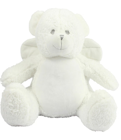 Mumbles Super Cute Zippie Angel Soft Plush Contrast Eyes and Nose Fabric Wings 42cm MM561