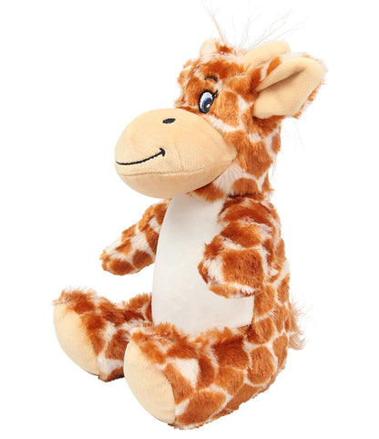 Mumbles Zippie Giraffe Soft Plush Sewn Eyes and Mouth 38cm MM564