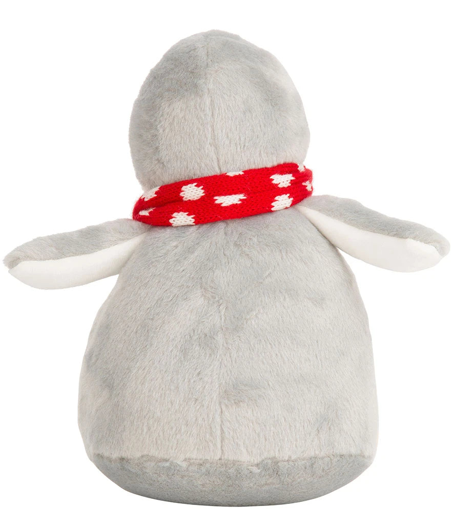 Mumbles Zippie Penguin Soft Plush Contrast Beak and Feet Sewn Eyes 32cm MM566