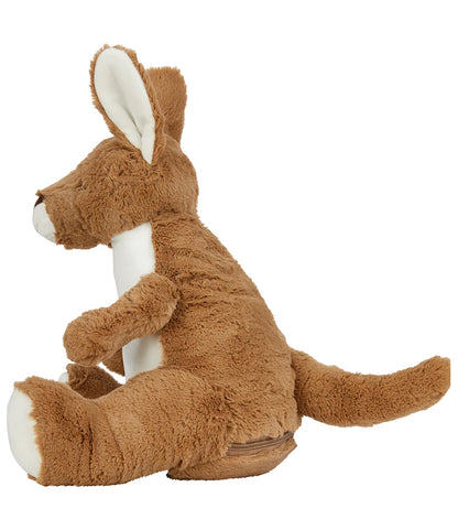 Mumbles Zippie Kangaroo Light Brown Sewn Eyes Contrast Nose MM575
