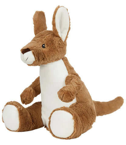 Mumbles Zippie Kangaroo Light Brown Sewn Eyes Contrast Nose MM575