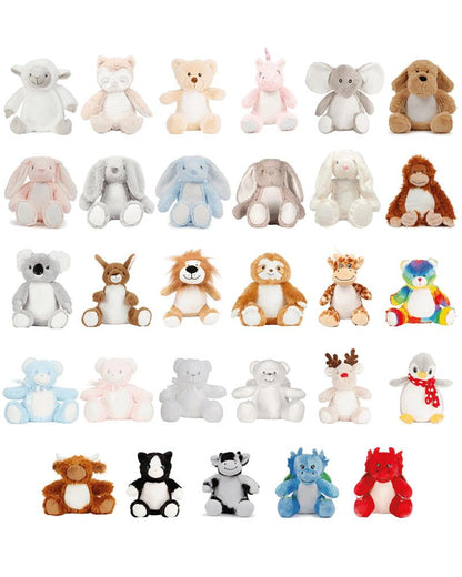Mumbles Print Me Plush Animals 29 to Choose From MM060