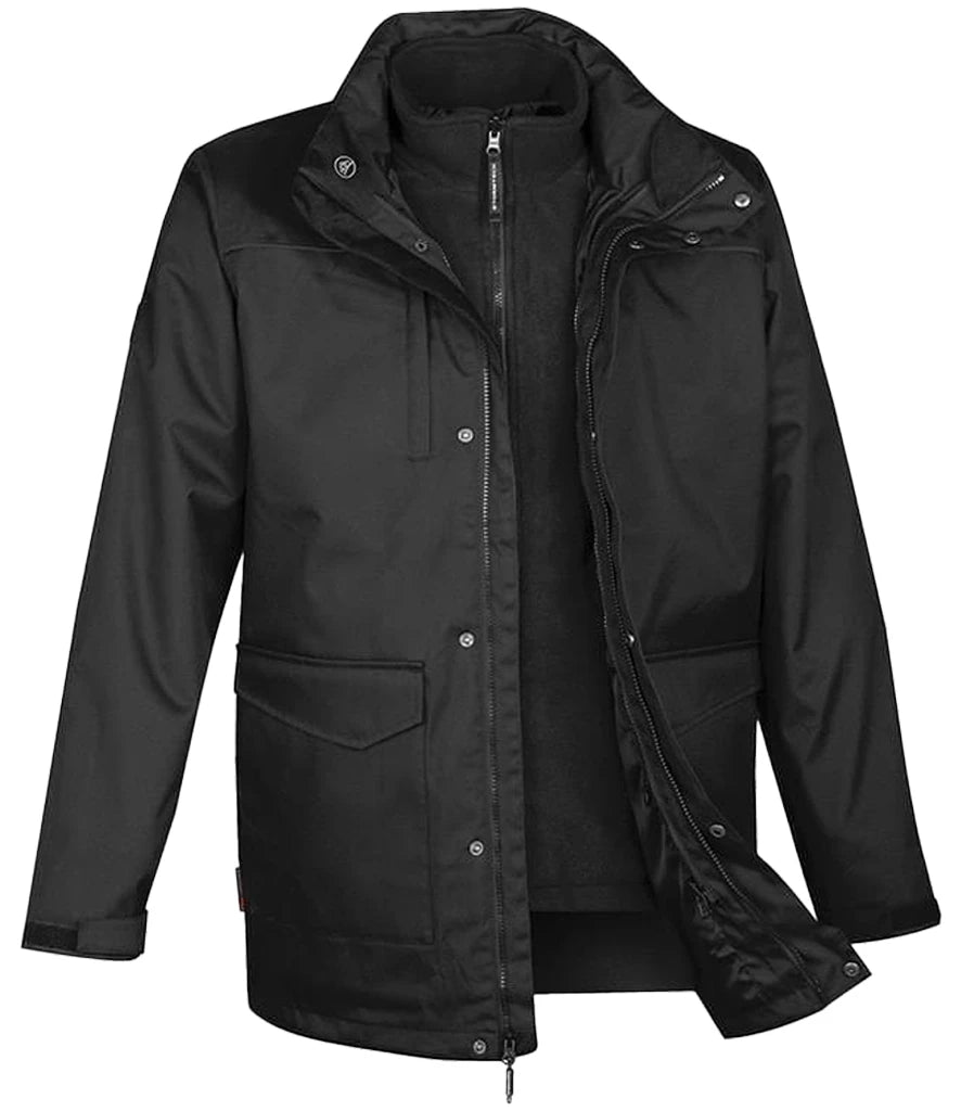 Men's Vortex HD 3-in-1 System Parka Black S-2XL TPX3 (BA)