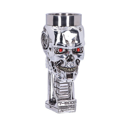 T-800 Terminator 2 Judgement Day T2 Head Goblet Wine Glass 17cm