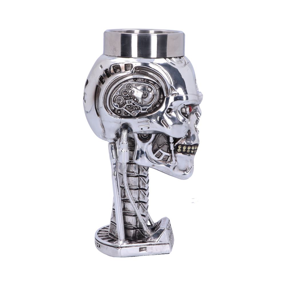 T-800 Terminator 2 Judgement Day T2 Head Goblet Wine Glass 17cm