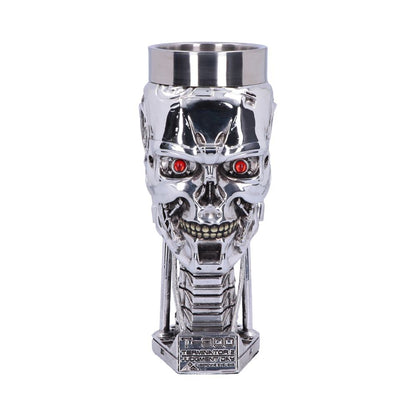 T-800 Terminator 2 Judgement Day T2 Head Goblet Wine Glass 17cm