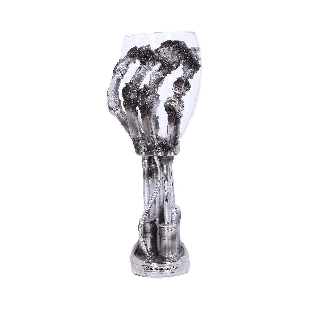 Terminator 2 T-800 Hand Goblet Wine Glass Official Merchandise Judgment Day 19cm
