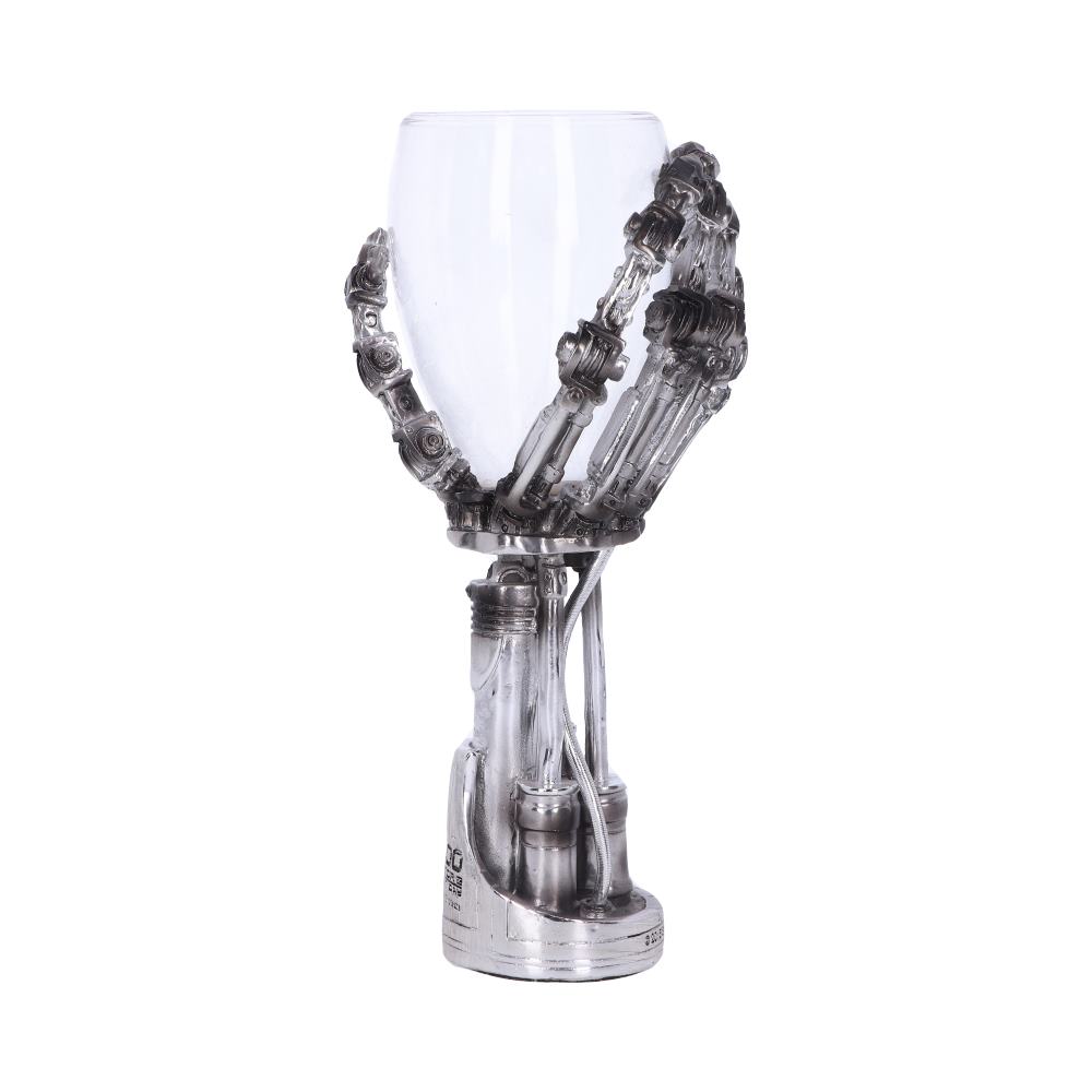 Terminator 2 T-800 Hand Goblet Wine Glass Official Merchandise Judgment Day 19cm