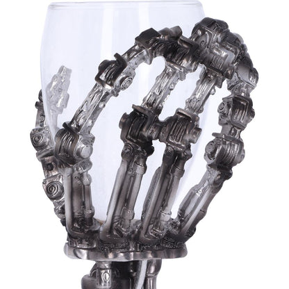 Terminator 2 T-800 Hand Goblet Wine Glass Official Merchandise Judgment Day 19cm