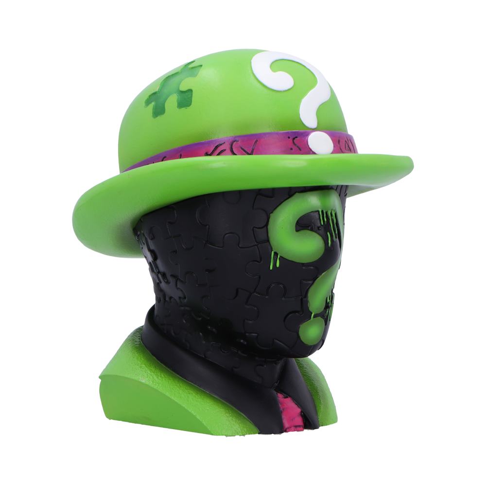 DC Batman Riddler Hat Box in green DC Riddler Box 14.5cm