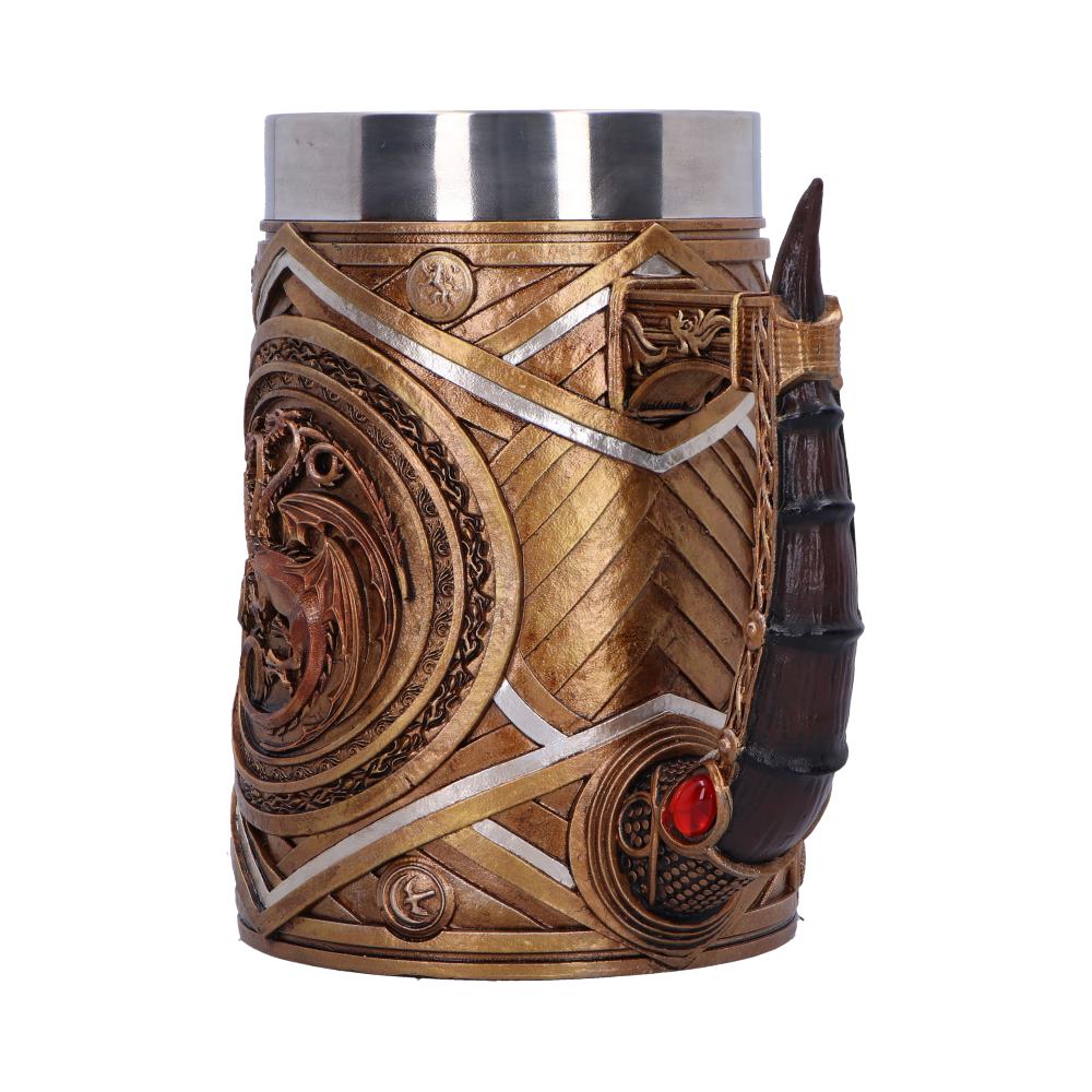 House of the Dragon Targaryen Crown and Dagger Tankard 16cm