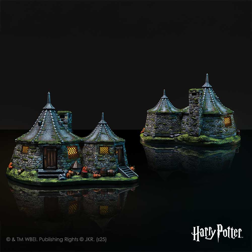Harry Potter Hagrids Hut Light up Figurine 20cm
