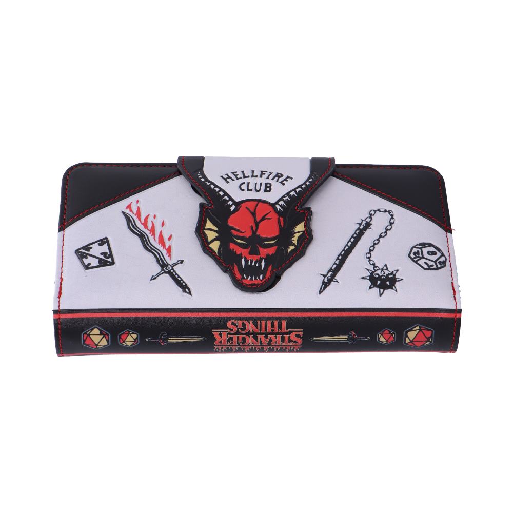 Stranger Things Hellfire Club Embossed Purse 18.5cm