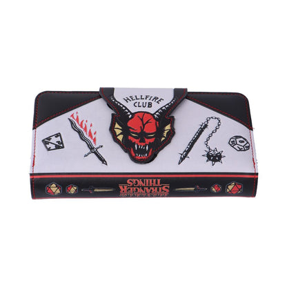 Stranger Things Hellfire Club Embossed Purse 18.5cm