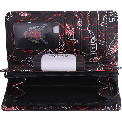 Stranger Things Hellfire Club Embossed Purse 18.5cm
