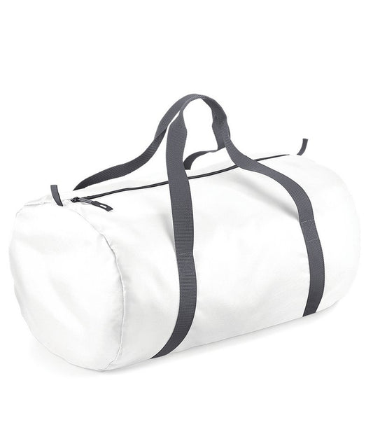 Bagbase Packaway Barrel Bag Zippered main Compartment 2 Colours and Quantity BG150